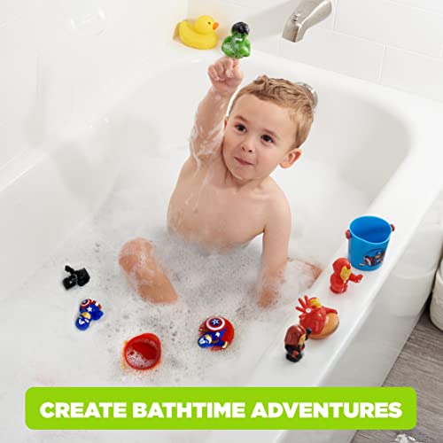 Avengers 10-pc Bath Toy Set - Fun for Kids