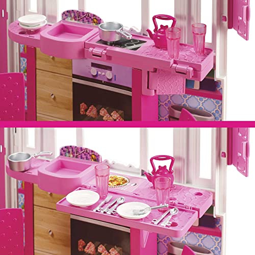 Barbie Getaway Dollhouse with Furniture and Accessories