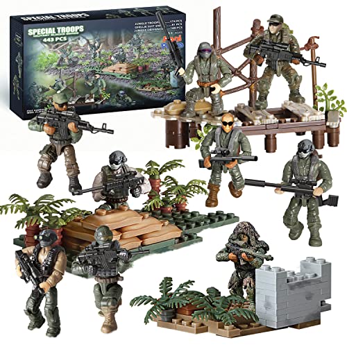 Special Forces Mini Action Figures Building Set