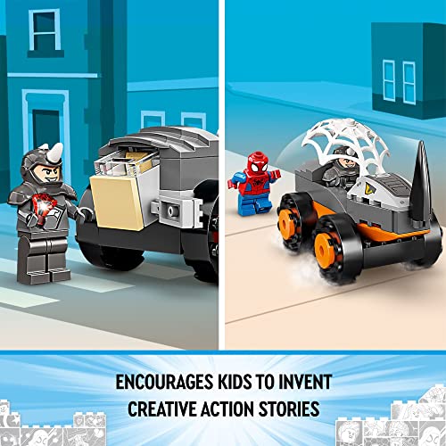Hulk vs. Rhino Monster Truck LEGO Set