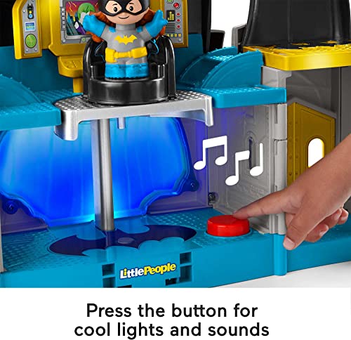 Batman Toy Batcave Playset with Figurines & Sounds