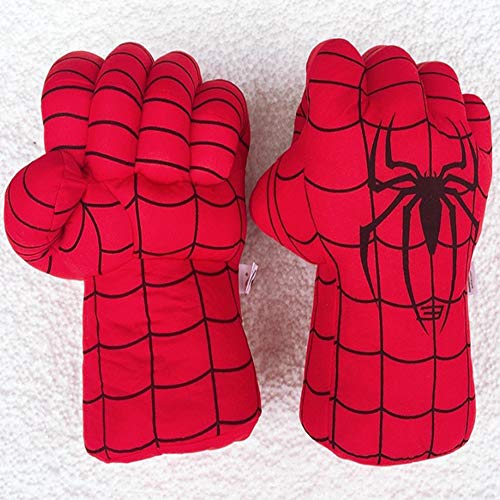 Soft Plush Superhero Gloves for Kids