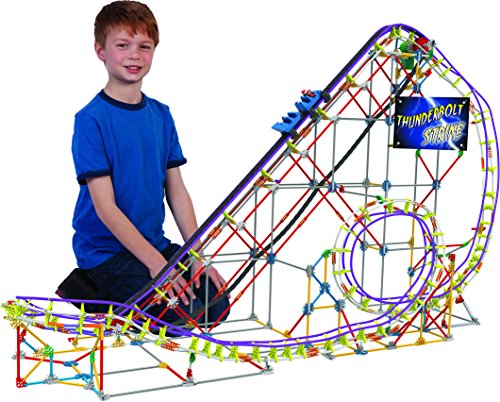 K'NEX Thunderbolt Strike Roller Coaster Set