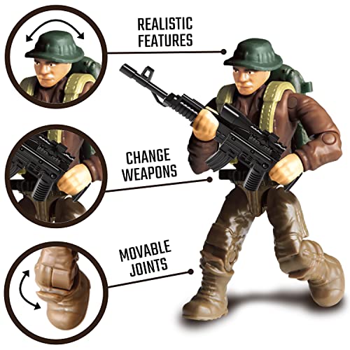 Special Forces Action Figures Set - 356 Pcs