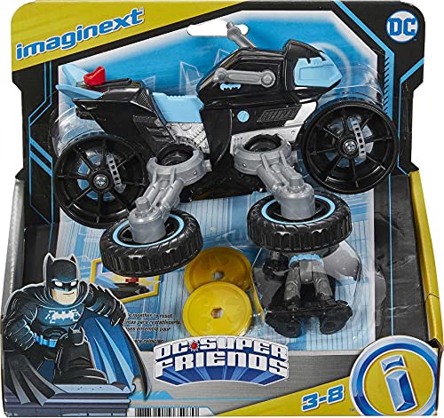 Batman Imaginext Bat-Tech Batcycle with Figure!