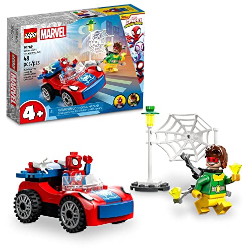 Spider-Man Car and Doc Ock Set for Kids