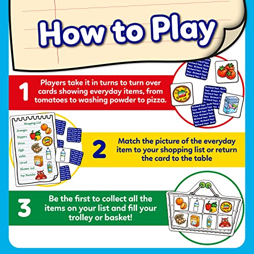 Orchard Toys Shopping List Memory Game - Age 3-7