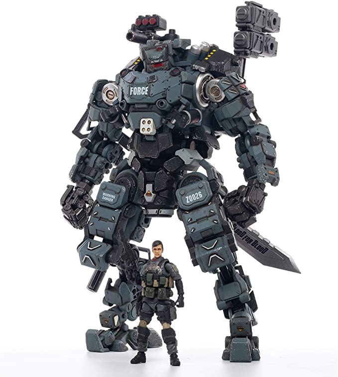 Modern Military Steel Mecha Action Figure Collection