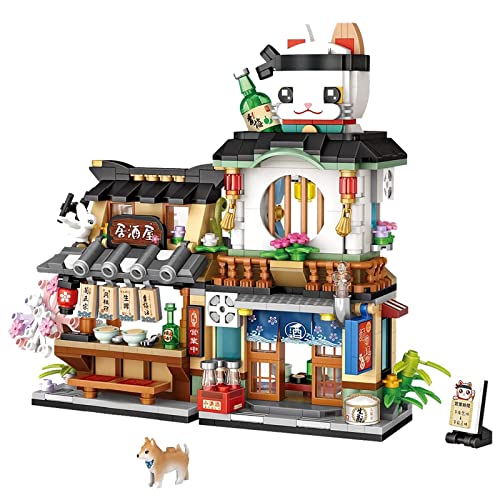 Japanese Street Izakaya Building Blocks - 789 PCS