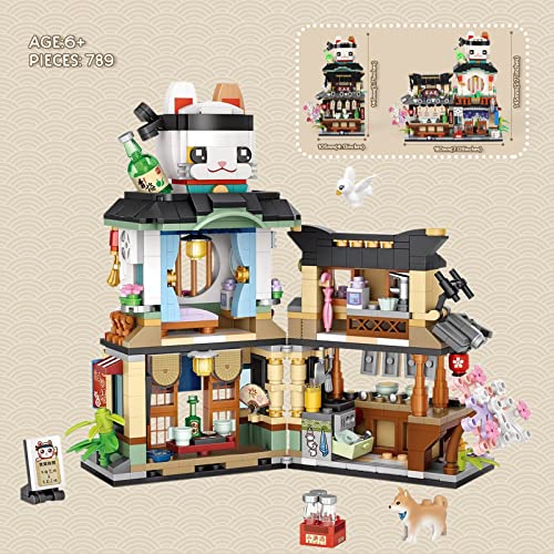 Japanese Street Izakaya Building Blocks - 789 PCS