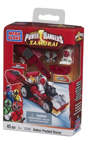 Mega Bloks Power Rangers Deker Pocket Racer