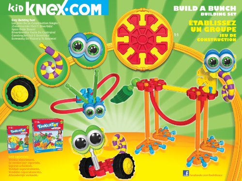 KID K'NEX Build-A-Bunch Set - 66 Pieces