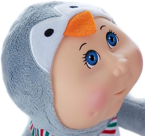 Cabbage Patch Kids Cuties Holiday Helper Collection 9 Inch Soft Body Baby Doll - Jasper Penguin