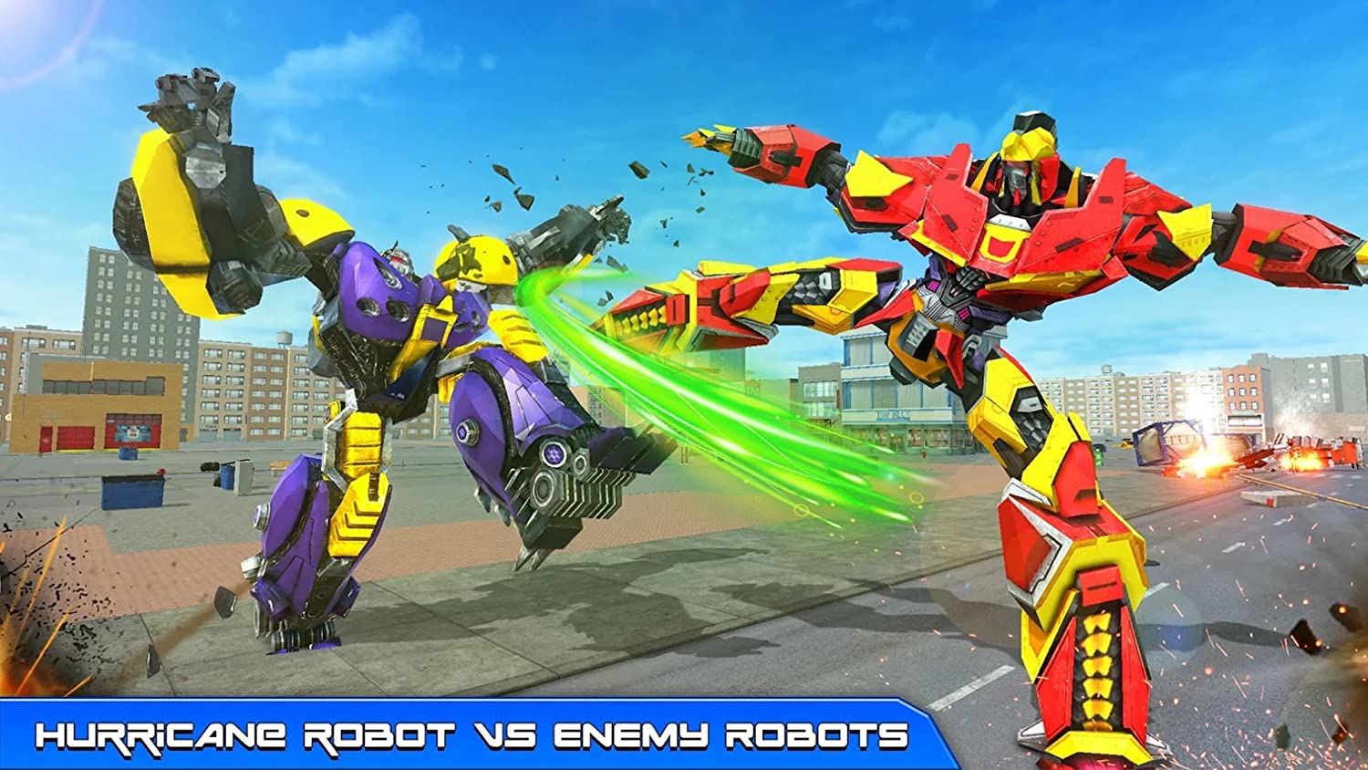 Grand Hurricane Tornado Transform Superhero Robot Simulator: City Rescue Games 2022