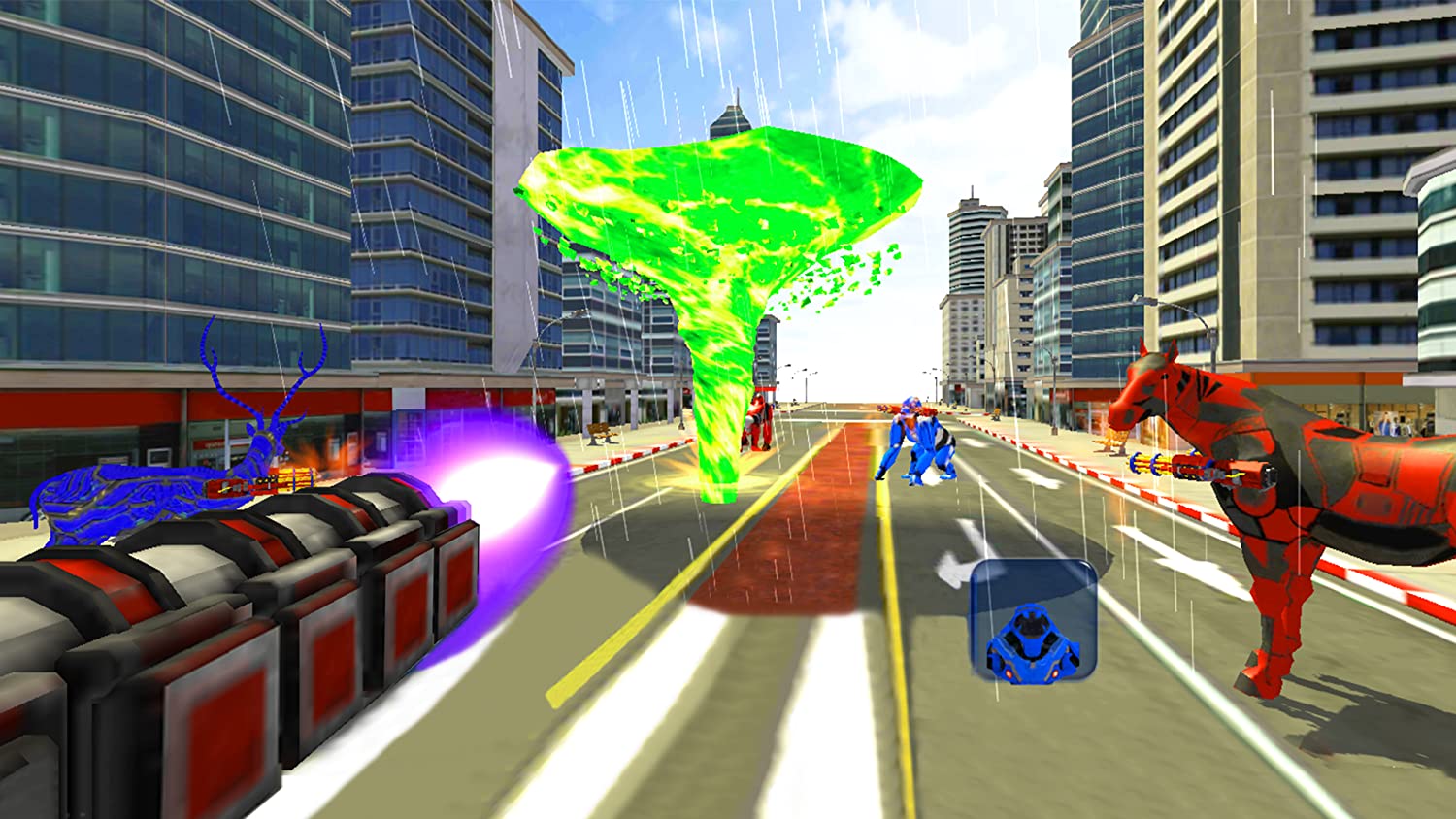 Grand Hurricane Tornado Transform Superhero Robot Simulator: City Rescue Games 2022