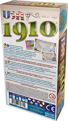 Ticket to Ride USA 1910 Expansion Board Game