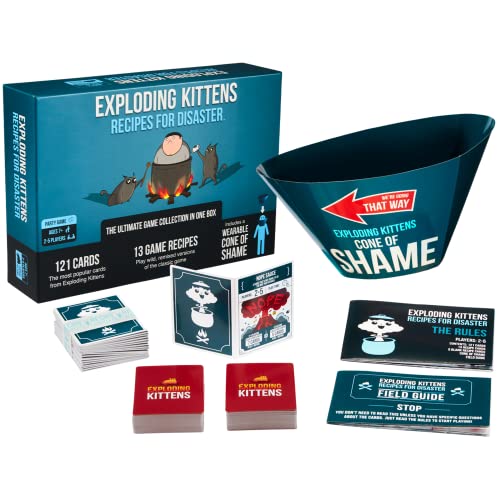 Deluxe Exploding Kittens Card Game Set