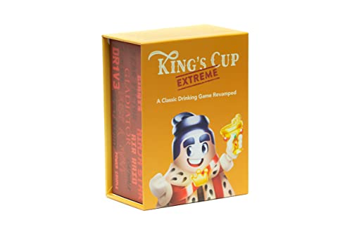 King's Cup Extreme Drinking Card Game for Adults