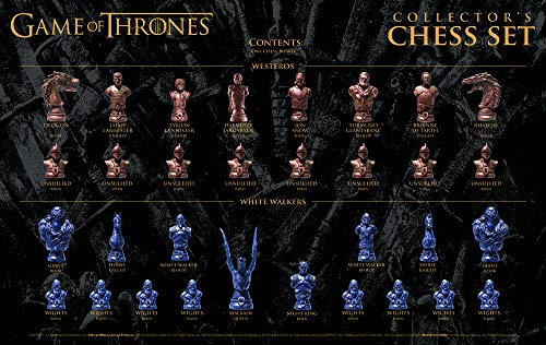 Game of Thrones Chess Set | 32 Custom Pieces