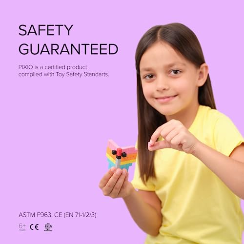 PIXIO 1600 Magnetic Building Blocks for Kids & Adults - Magnetic Blocks Building Toys - Magnetic Cubes Toy Building Sets - Cube Magnets for Kids - Magnetic Blocks for Adults - Open Ended STEM Toys