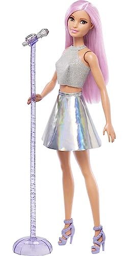 Barbie Pop Star Doll with Microphone & Skirt