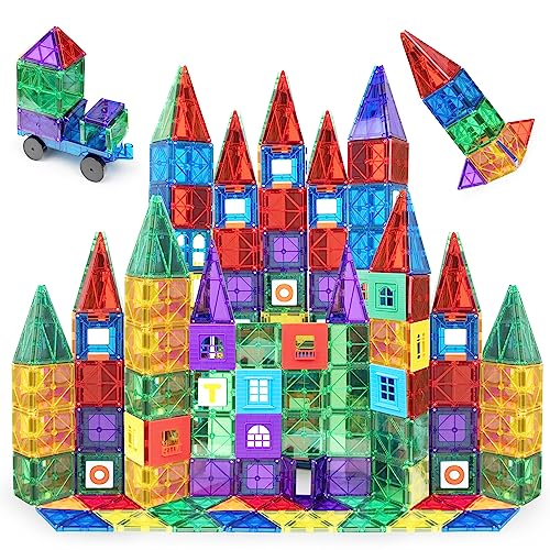 150-Piece Magnetic Building Blocks Set with Car