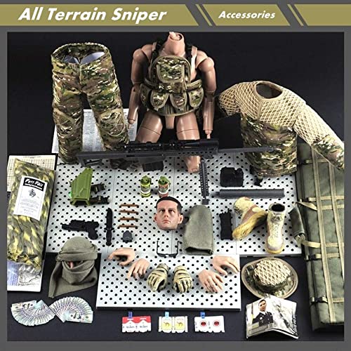 12inch SWAT Team Action Figure - All Terrain Sniper
