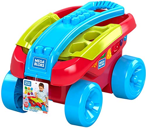 Shape Sorting Wagon Building Set - Toy Gift