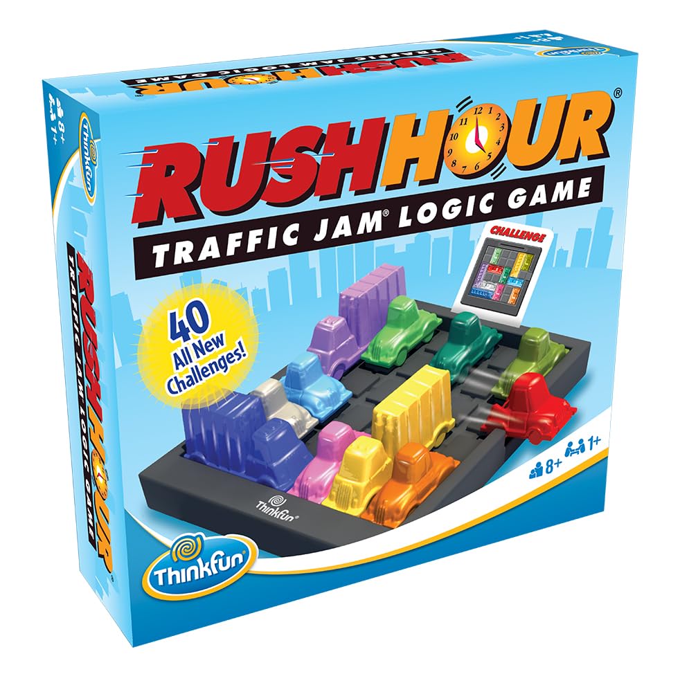 ThinkFun Rush Hour Brain Game - Ages 8+