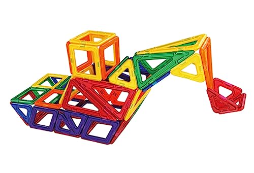 62-Piece Educational Magnetic Building Blocks
