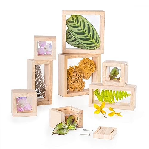 Clear Treasure Blocks: Educational Stacking Toy
