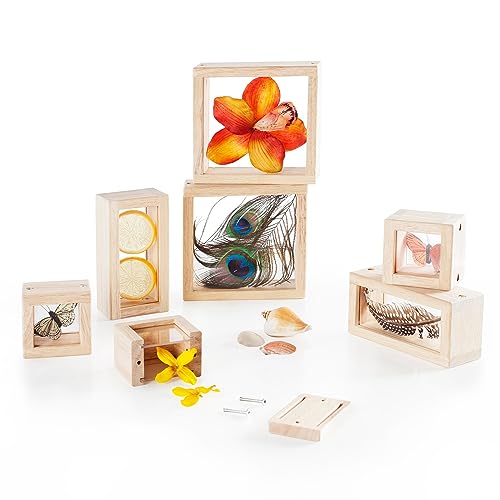Clear Treasure Blocks: Educational Stacking Toy