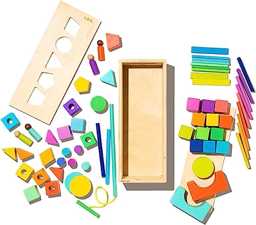 Wooden Block Set - 70 Pieces