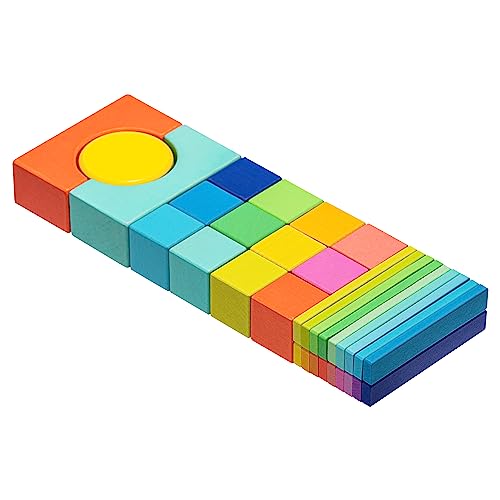 Wooden Block Set - 70 Pieces