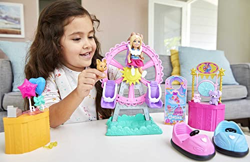 Barbie Chelsea Carnival Playset with Ferris Wheel & More