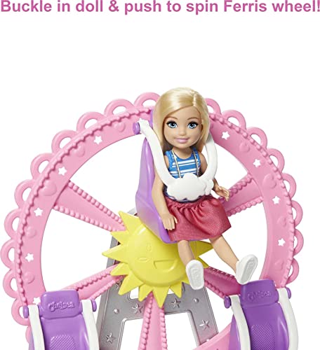 Barbie Chelsea Carnival Playset with Ferris Wheel & More