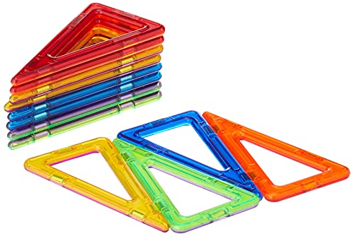 Rainbow Magnetic Geometric Building Toy Set