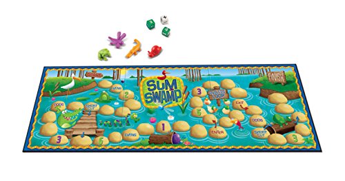 Sum Swamp Math Board Game for Kids