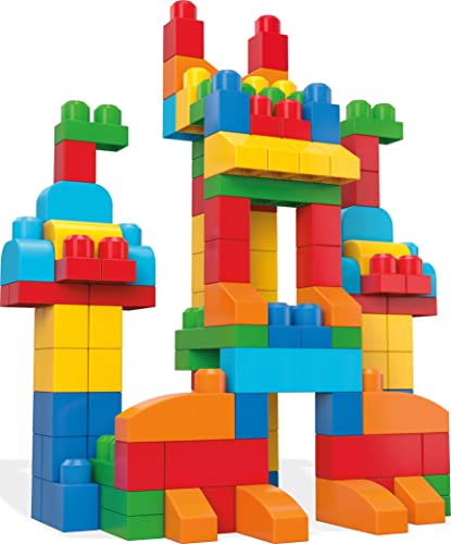 Toddler Block Toys with 150 Pieces & Storage Bag