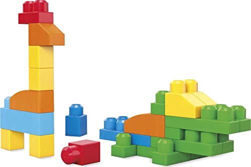 Toddler Block Toys with 150 Pieces & Storage Bag