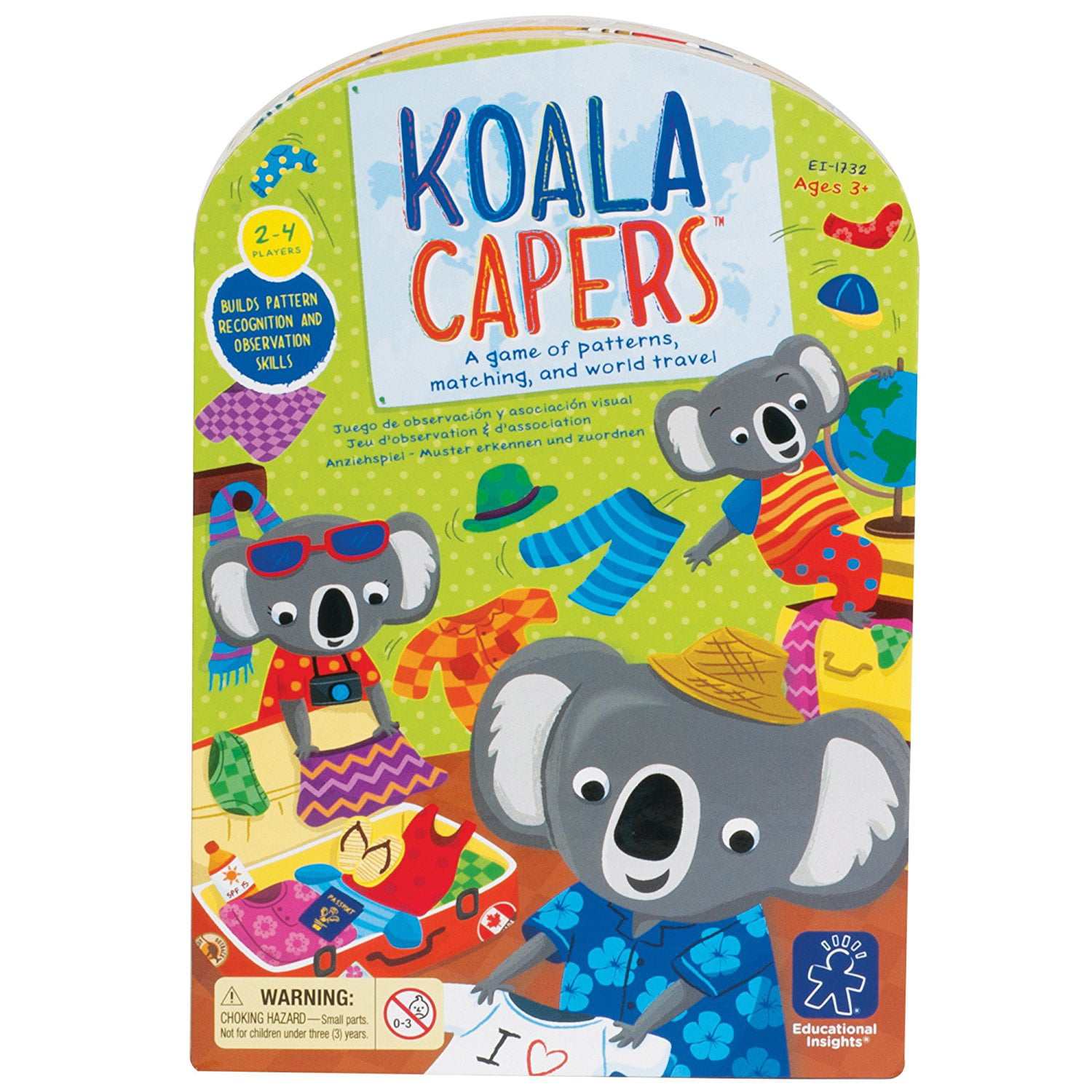 Koala Capers Memory Game for Preschoolers