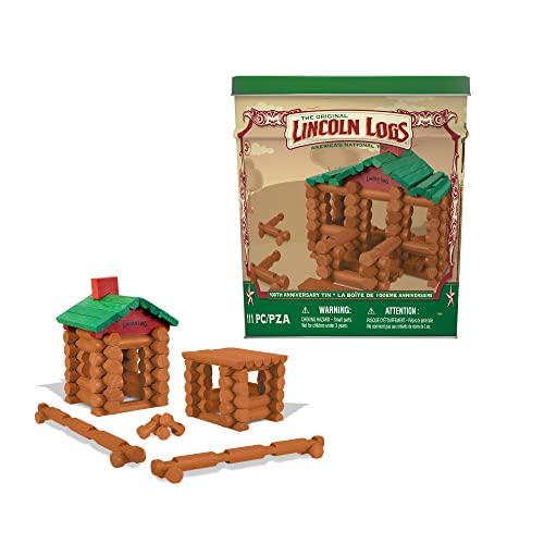 100th Anniversary Lincoln Logs - Real Wood Building Set