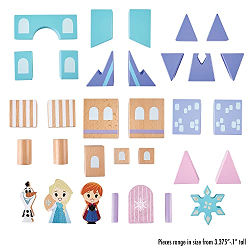 Frozen Castle Block Set with Disney Figures