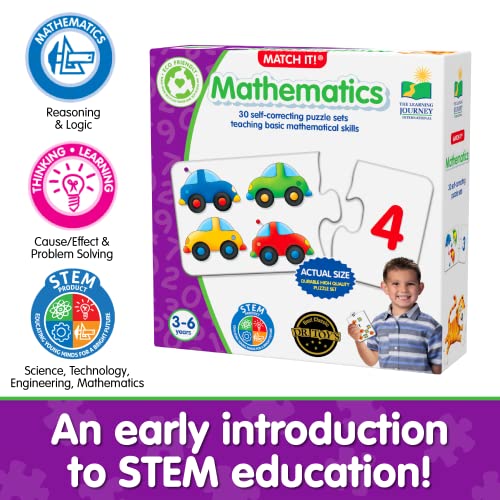 STEM Math Game for Ages 3+ - Matching Pairs