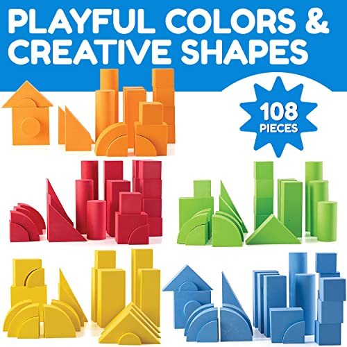 Soft, Stackable Foam Blocks for Kids