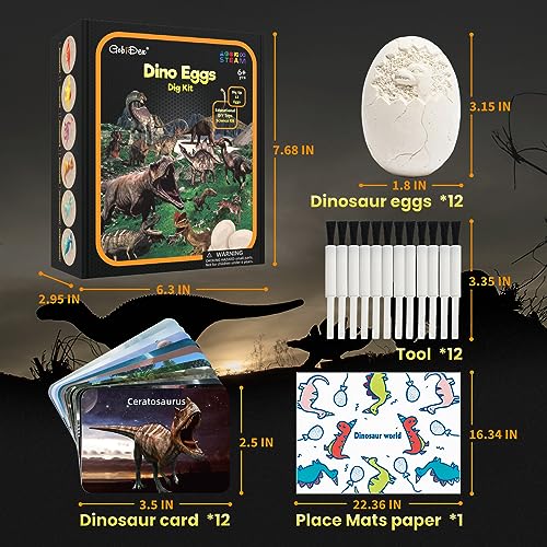 Dinosaur Egg Discovery Kit for Kids