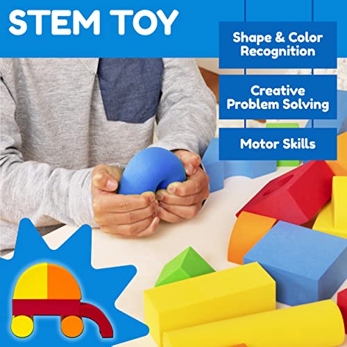 Soft, Stackable Foam Blocks for Kids
