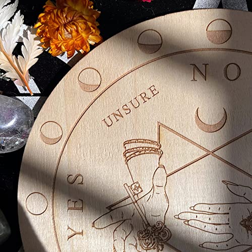 Witchcraft Pendulum Board Kit with Rose Crystal