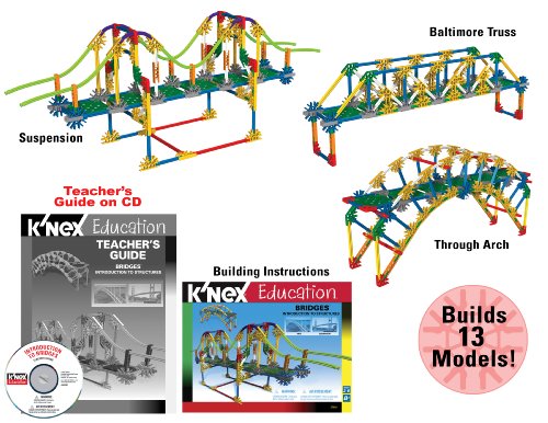K'NEX Bridges Set - 207 Pieces