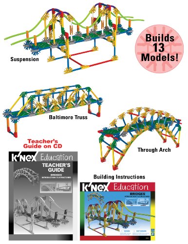 K'NEX Bridges Set - 207 Pieces
